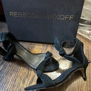 Rebecca Minkoff Black Suede Heels